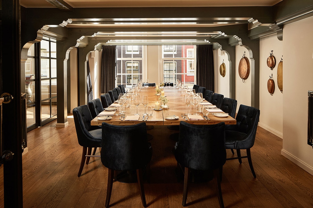 Private Dining im Restaurant Jansz im Pulitzer Amsterdam